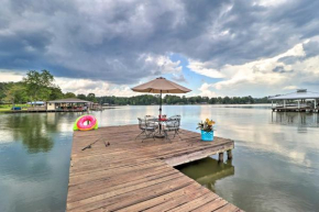 Eatonton Home with Dock and Lake Sinclair Views!